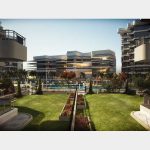 entrances elegant and spacious in serrano project